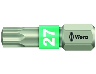 Wera 3867/1 TS TORX Torsion Stainless Insert Bit TX27 x 25mm WER071036