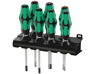 Wera 335/350/367/7 S.Driver Set SL/PH/PZ/TX K Form Plus 7PC 05320540001