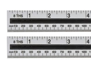 BlueSpot Tools Aluminium Ruler 150mm (6in) B/S33930