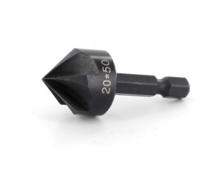 Famag 10mm Countersink alloyed steel with 5 edges 90D Point Angle Bit Shank E6,3: 10mm 3532010
